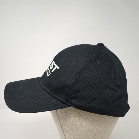 Best Crowd Management Strapback Hat Black One Size Embroidered Cobra - Picture 3 of 9